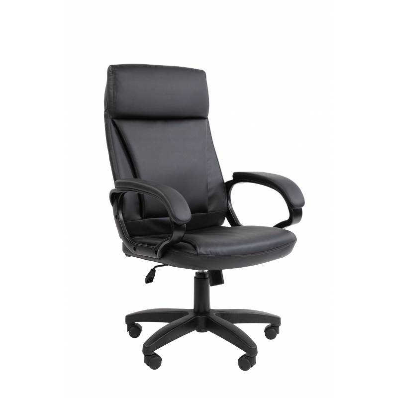 Кресло руководителя Chairman 794LT Россия чер.пласт экокожа черная главное фото