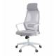 Кресло руководителя Chairman CH636 белый пластик, светло-серый. Фото товара с разных ракурсов.