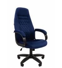 Кресло руководителя Chairman Home 951 Россия ткань Т-82 синий