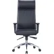 Кресло руководителя Cactus CS-LBK-BARSELONA кожа крестов. алюминий. Фото товара с разных ракурсов.