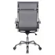 Кресло руководителя Бюрократ CH-993/M01 черный M01 сетка крестовина хром. Фото товара с разных ракурсов.