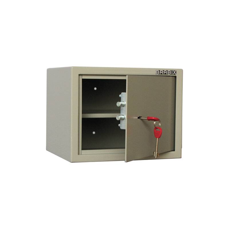 Сейф мебельный  "D-24m", 240х310х260 мм, 7 кг, ключевой замок, крепление к стене, 291162 главное фото