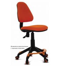 Кресло детское Бюрократ KD-4-F/TW-96-1 оранжевый TW-96-1