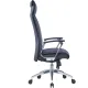 Кресло руководителя Cactus CS-LBK-BARSELONA кожа крестов. алюминий. Фото товара с разных ракурсов.