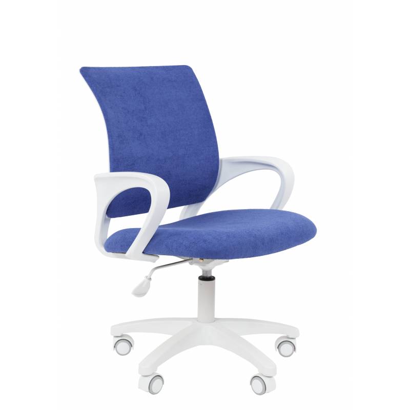 Детское кресло Kids 103 Россия ткань M морской, белый пластик LT главное фото